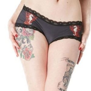 Seahorse And Coral panties from JAWBREAKER